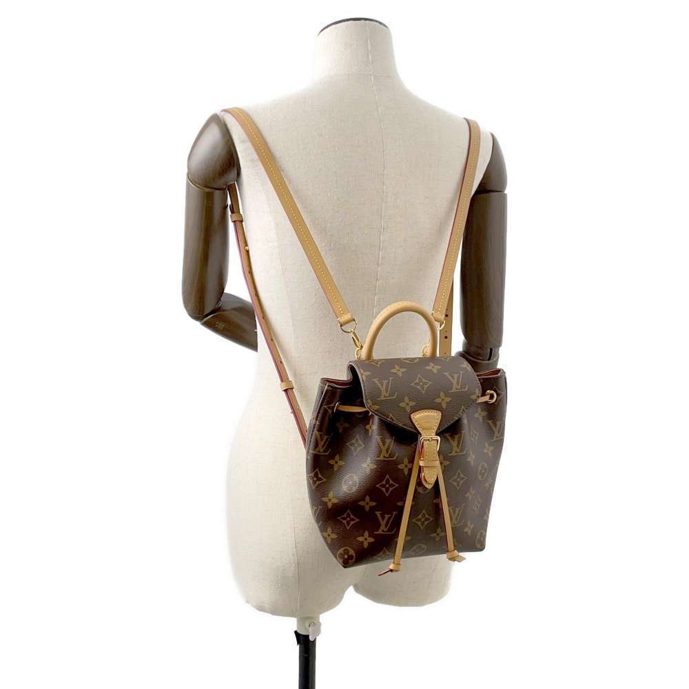 Louis Vuitton Monogram Montsouris NM Backpack Rucksack Daypack Bag - Picture 4 of 12
